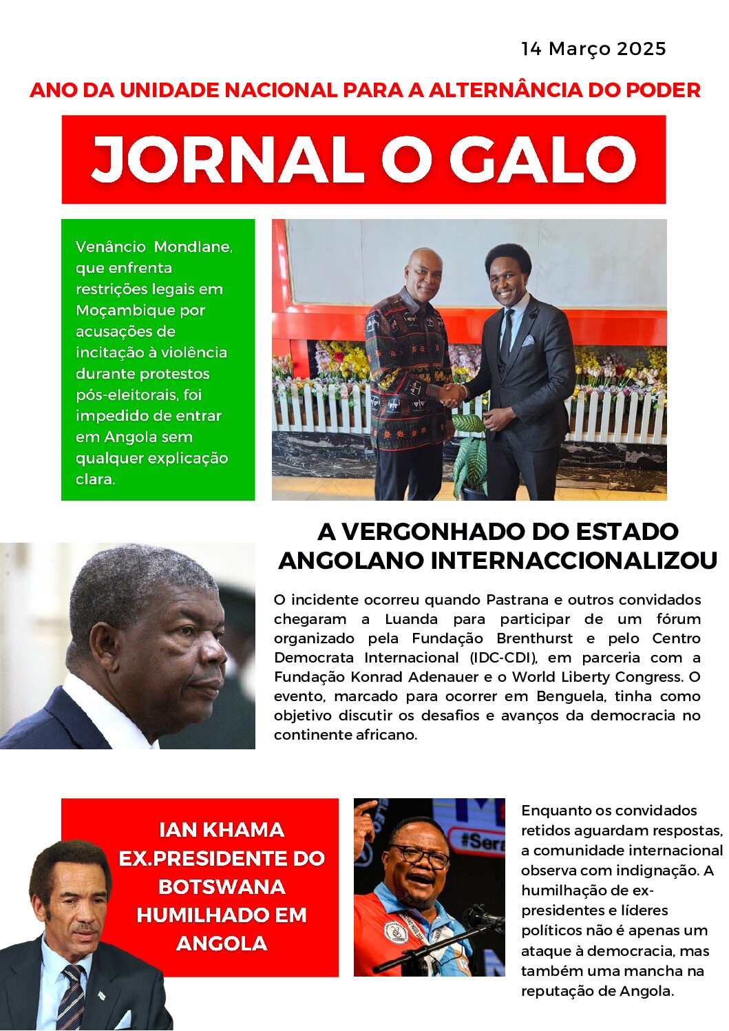 Jornal O Galo